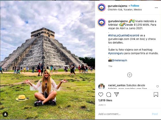 instagram guru de viaje